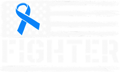 ALS Fighter Warrior Blue American Flag Awareness Ribbon Women's Sweatshirt