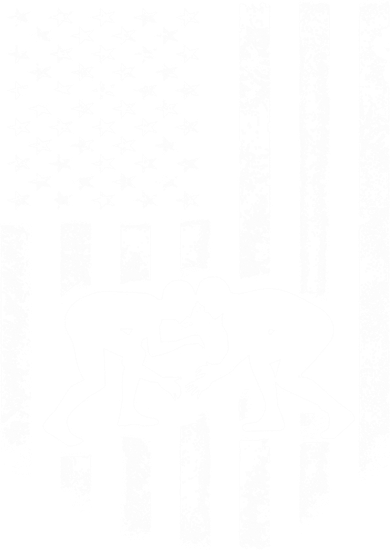 American Flag Wrestling Gift Distressed Wrestle Gift Toddler T-Shirt