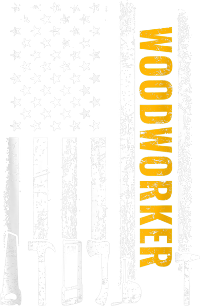 American Flag Woodworker Carpenter Funny Woodworking Doddie Hoodie