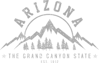 Arizona Grand Canyon State Est. 1912 Mountains Nature Gift Mousepad