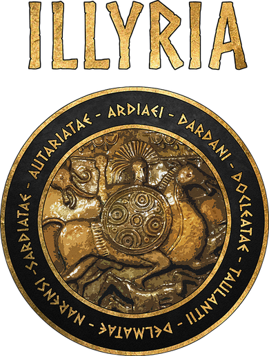 Ancient Illyria Illyrian Tribes Ancient Warrior Symbol 11oz C Handle Ceramic Mug