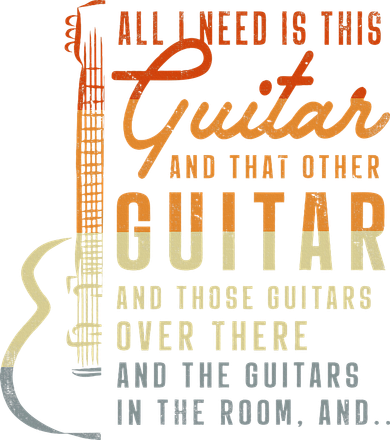 All I Need Is This Guitar Player Gifts Guitarist Music Band Golf Towel