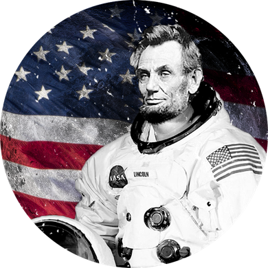 Abe Lincoln Astronaut Women's T-Shirt