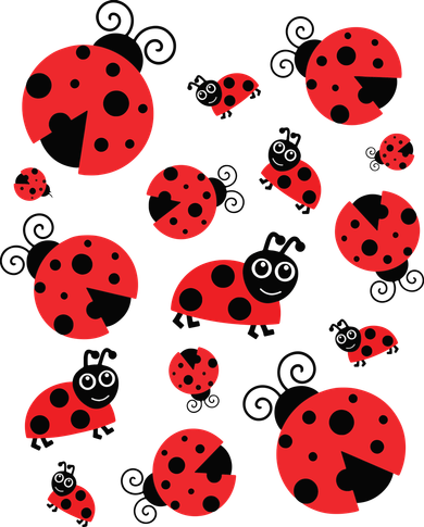Adorable Ladybugs Everywhere Women's Dry Zone Grid Polo