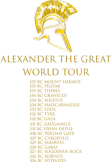 Alexander The Great World Tour Kids Hoodie