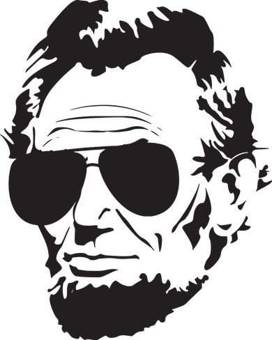 Abe Lincoln Funny Abraham Lincoln Portrait With Sunglasses Women's T-Shirt