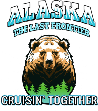 Alaska Last Frontier Family Group Trip Cruisin Together Cool Gift Polo