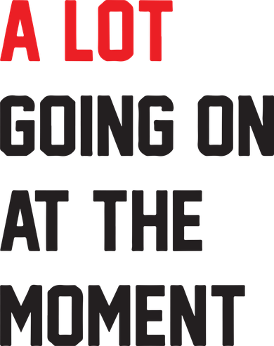 A Lot Going On At The Moment Kids Sweatshirt