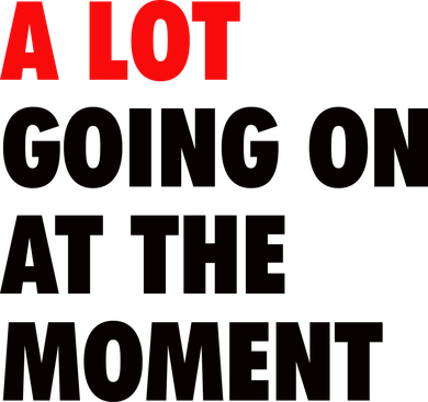 A Lot Going On At The Moment Kids Sweatshirt