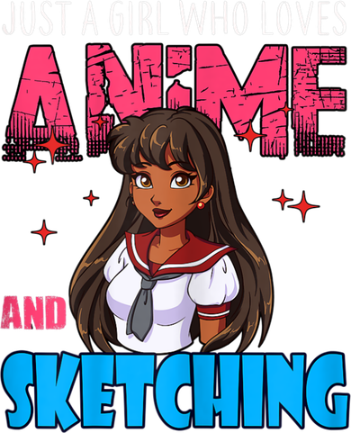 Anime Lover Girl Just A Girl Who Loves Anime And Sketching Beanie