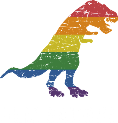 Ally LGBT Pride Allysaurus Dinosaur Women's Tank Top