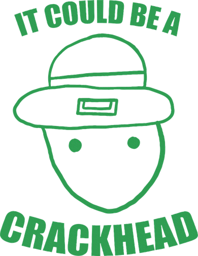 Amateur Leprechaun Sketch Could Be A Crackhead St Patricks Doggie Tank