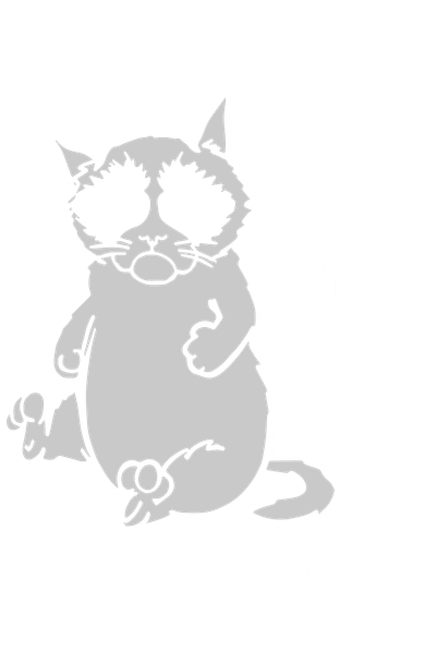 Annoyed Litty Touchy Kitty Grouchy Ball Of Fur Moody Kitty Grumpy Kitty Cat Ceramic Ornament