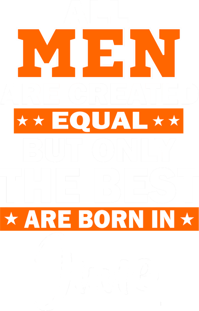 All Men Are Created Equal The Best Are Born In June Kids T-Shirt