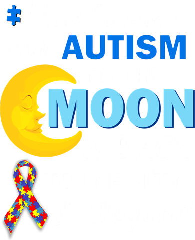 I Love Someone With Autism To The Moon & Back Kids Sweatshirt