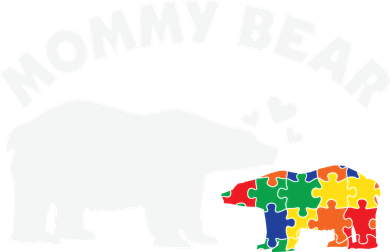 Autism Mommy Bear Autism Awareness Kids Sweatshirt