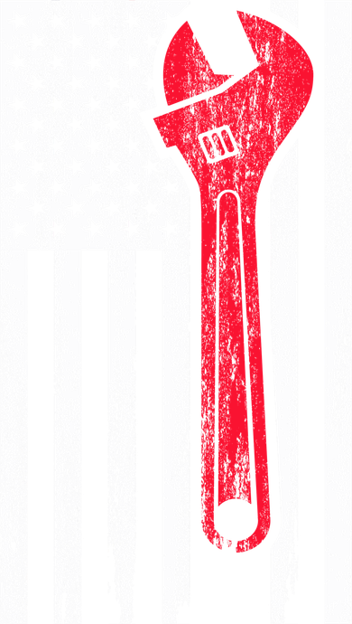 Mechanic USA American Flag Polo