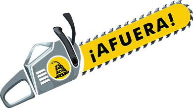 Afuera Milei Chainsaw Libertarian Ancap Liberty Freedom Baby Bodysuit