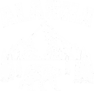 Alaska Mountains Forest Hunting Usa Sweatshirt