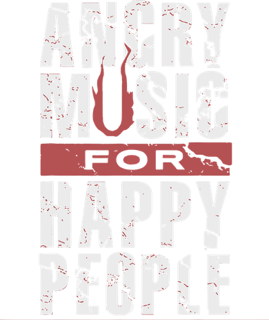 Angry Music For Happy People Kids Hoodie