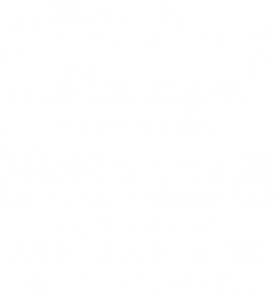 Being An Accounting Manager Riding A Bike In Hell Kids Long Sleeve Shirt
