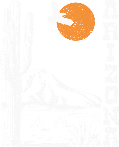 Arizona Mountain Sedona Desert Sun And Cactus Kids Hoodie