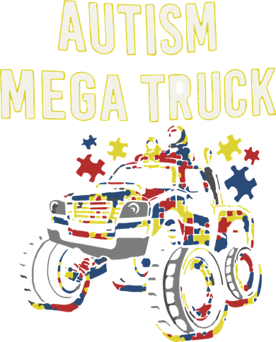 Autism Mega Truck Women's Tank Top