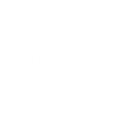 Airplane Mode Traveling Vacation For Girls And Womens Gift Button