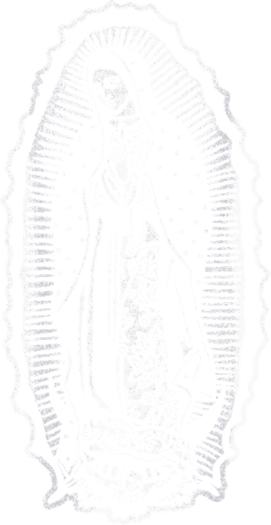Ave Maria Virgin Mary Our Lady Of Guadalupe Marian Coaster