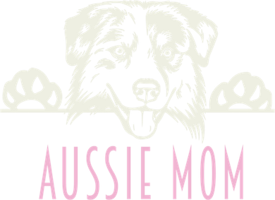 Aussie Mom With Australian Shepherd Dog Funny Gift Women's Long Sleeve Shirt