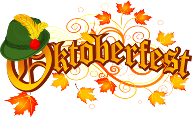 Autumn Oktoberfest Fall Leaves Women's V-Neck T-Shirt