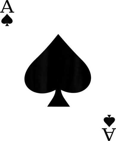 Ace Of Spades Deck Of Cards Halloween Costume Button
