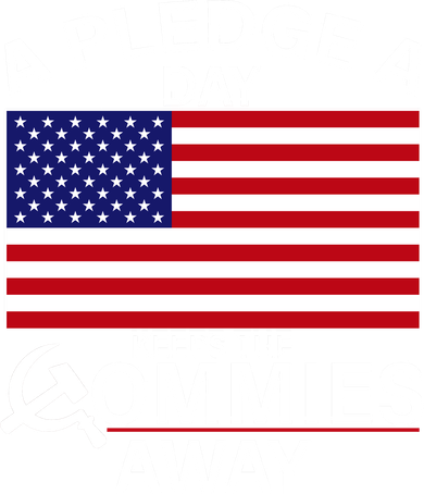 A Pledge A Day Keeps The Commies Away Kids Sweatshirt