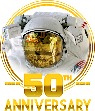 Apollo Landing 50th Golden Anniversary Women's Tank Top