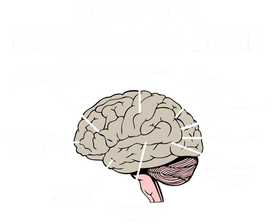 Atlas of A Pharmacist's Brain Button