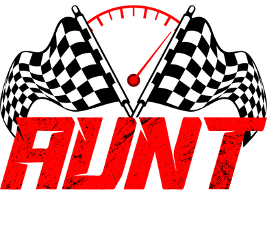 Aunt Pit Crew Birthday Party Race Car Lover Racing Family Button