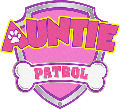Auntie Patrol Dog Mom Dad Funny Gift Birthday Party Women's Long Sleeve Shirt