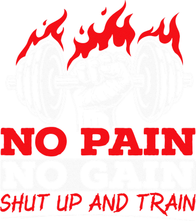 All Pain No Gains Gym Weightlifting Bodybuilding Fitness Kids Hoodie