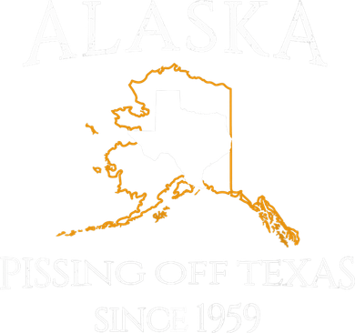 Alaska Pissing Off Texas Since 1959 Size State Bucket Hat