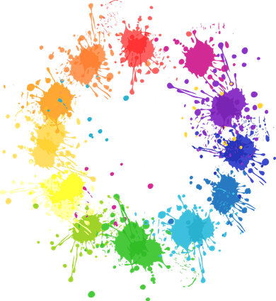Acrylic Paint Pouring Artist Fluid Art Painter Color Wheel Tote Bag