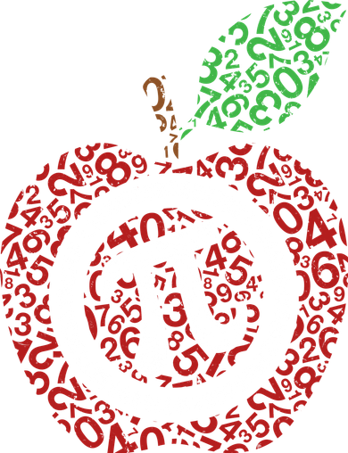 Apple Pi Coaster