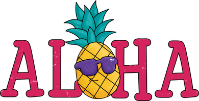 Aloha Pineapple Tropical Cute Backpack