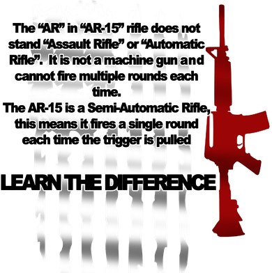 AR15 Not AN Assault Rifle Guns Quote T-Shirt