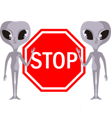 They Can't Stop All Of Us Aliens Storm Area 51 Kids Sweatshirt