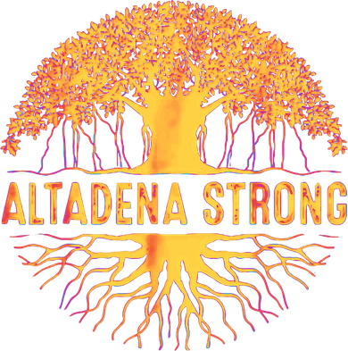 Altadena Strong California Button