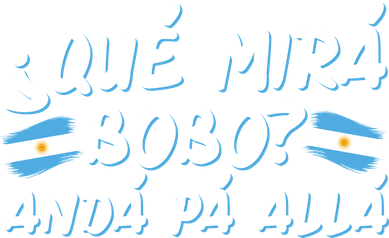 Argentina Soccer Football Que Mira Bobo Anda Pa Alla Santa Hat