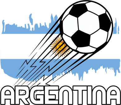 Argentina Soccer Fan Gift Kids T-Shirt