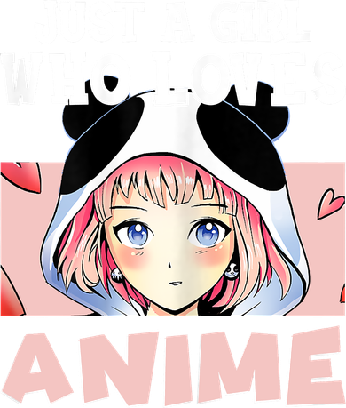 Anime Shirts For Girls , Just A Girl Who Loves Anime Women's T-Shirt