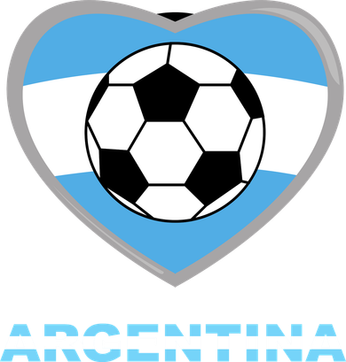 Argentina Soccer Football Argentinian Flag Kids T-Shirt