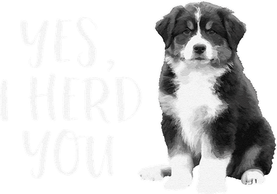 Australian Shepherd Herding Dog Funny I Herd You Mom Dad Women's Tank Top